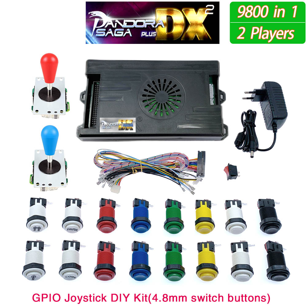 Trackball Controller Arcade - ของตกแต่งงานปาร์ตี้กล่องอาเขต9800 in 1 Pandora Saga DX