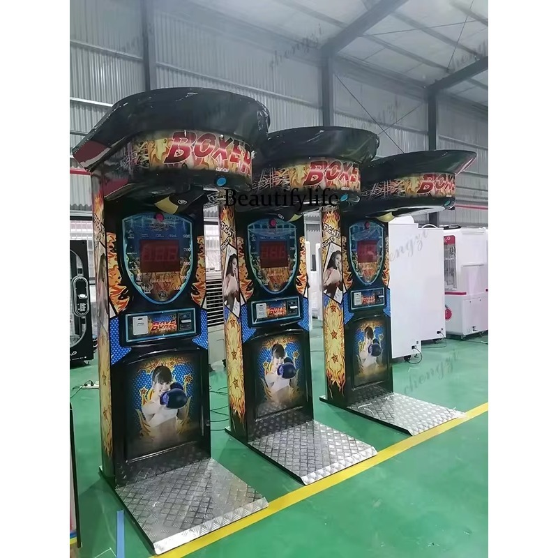 เครื่องเกมอาร์เคดชกมวยแบบหยอดเ - Arcade Games & Vending Llc Photos บทวิจารณ์และราคา